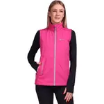 KILPI SOIL Dámská softshellová vesta, růžová, velikost