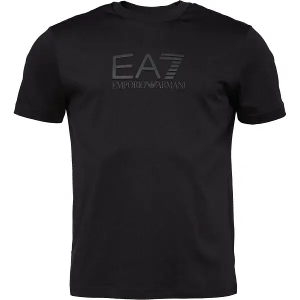EA7 T-SHIRT Pánské tričko, černá, velikost