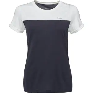 Devold CLASSIC LINEAR Dámské merino triko, černá, velikost