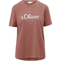 s.Oliver RL T-SHIRT Dámské tričko, hnědá, velikost