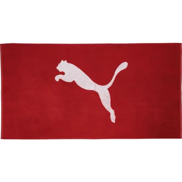 Puma TEAM TOWEL LARGE Ručník, červená, velikost