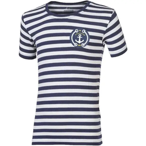 PROGRESS SAILORO Dětské triko s bambusem, tmavě modrá, velikost 128-134