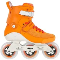 Powerslide SWELL CITRUS 100 TRINITY Fitness brusle, oranžová, velikost