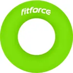 Fitforce RINGGRIP M Posilovací kolečko, reflexní neon, velikost