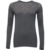 Odlo KINSHIP PERFORMANCE WOOL 200 Dámské termotričko, tmavě šedá, velikost