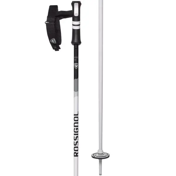 Rossignol ELECTRA PREMIUM R-CLIP Dámské lyžařské hole, šedá, velikost