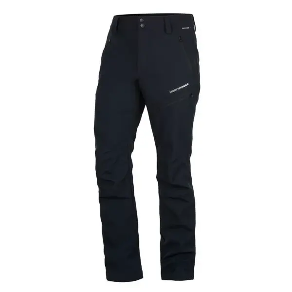 Northfinder MACIEJ Pánské softshellové kalhoty, černá, velikost