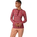 KARI TRAA ROSE Dámské merino triko, červená, velikost