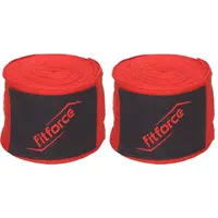 Fitforce WRAPS S 275 Bandáž, červená, velikost