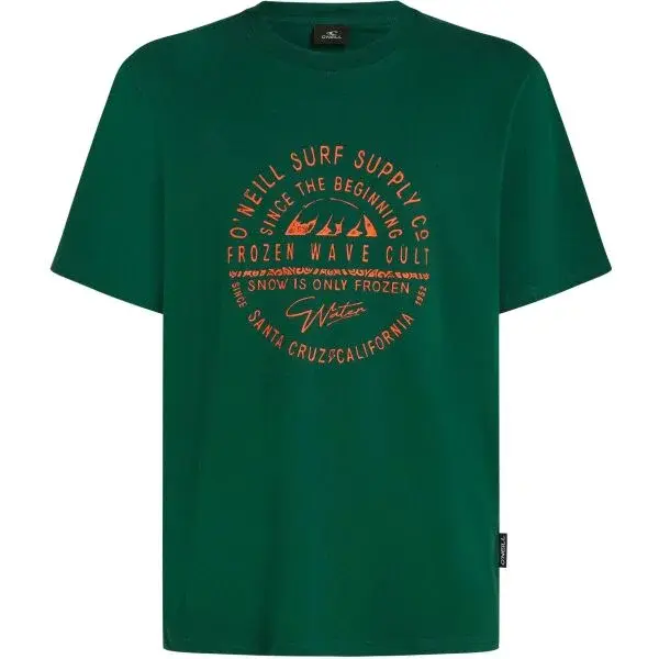 O'Neill MUIR Pánské tričko, tmavě zelená, velikost
