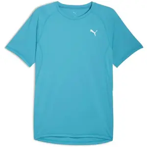 Puma RUN VELOCITY TEE Pánské sportovní triko, tyrkysová, velikost