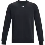 Under Armour RIVAL FLEECE CREW Pánská mikina, černá, velikost M