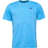 CASTORE ENGINEERED KNIT SS T-SHIRT Pánské triko, modrá, velikost