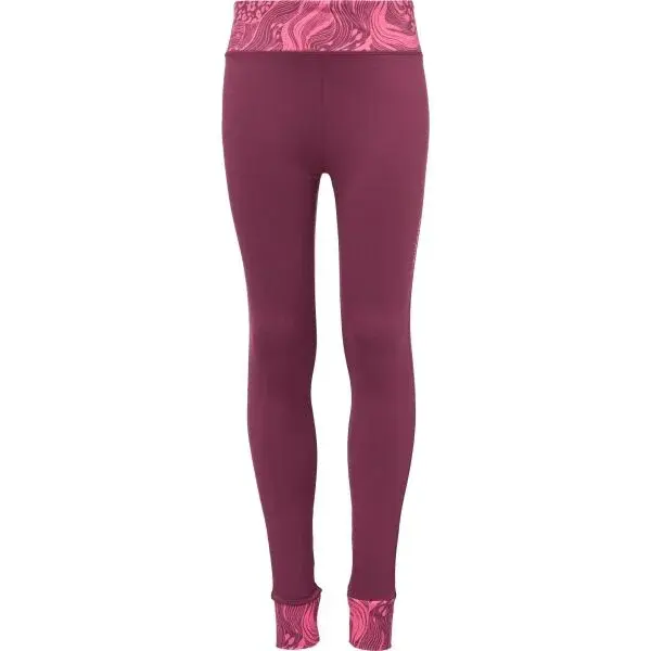 Klimatex AKSEL Dětské funkční termo spodky, vínová, velikost