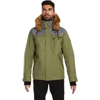 KILPI ALPHA Pánská zimní bunda, khaki, velikost XXXL