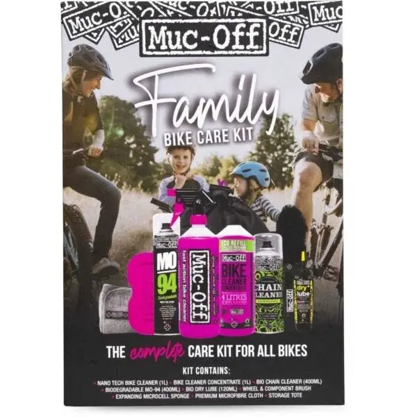 MUC-OFF FAMILY BIKE CARE KIT Kompletní sada pro péči o jízdní kola, dummy, velikost