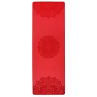 SHARP SHAPE PU YOGA MAT BLOSSOM Jogamatka, červená, velikost