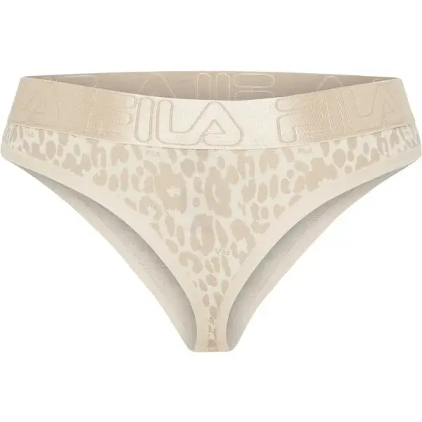 Fila WOMAN STRING Dámské tanga, béžová, velikost
