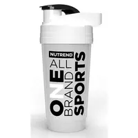 Nutrend ŠEJKR 700 ML Shaker, transparentní, velikost 700 ML