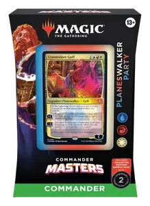 Wizards of the Coast Magic the Gathering Commander Masters Commander - Planeswalker Party