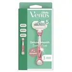 GILLETTE Venus Rose Gold Holiaci strojček pre ženy + Náhradné hlavice 3 ks