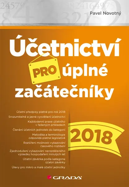 Účetnictví pro úplné začátečníky 2018, Novotný Pavel