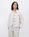 Yerse Raw Denim Jacket 002 ECRU S