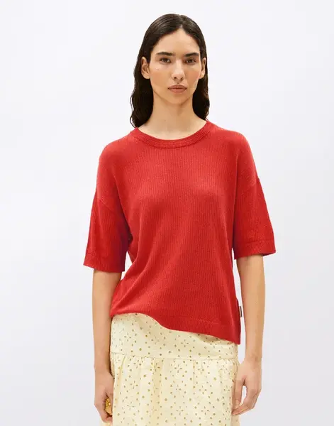 Armedangels Lizaa Lino 3143 coral blush XS