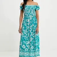 Šaty Answear.LAB zelená barva, midi