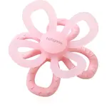 BabyOno Silicone Teether Flower hryzadielko Pink 1 ks