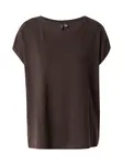 VERO MODA Tričko 'VMAva'  tmavohnedá