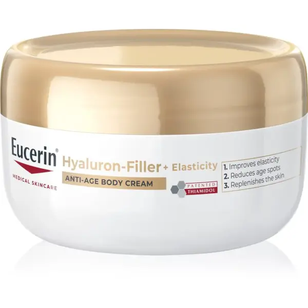 Eucerin Hyaluron-Filler + Elasticity Anti-Age Body Cream telový krém s omladzujúcim účinkom 200 ml