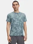 Pánské tričko Under Armour UA LAUNCH ELITE PRT SS-GRN - Pánské