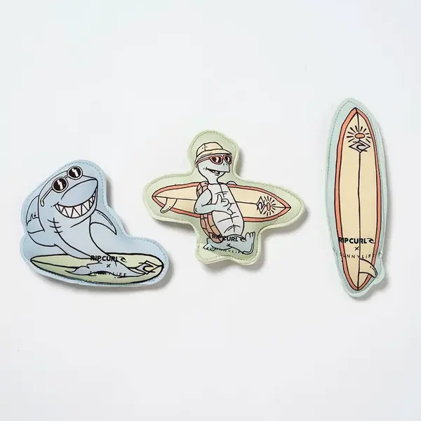 Sada plaveckých hraček pro děti SunnyLife Shred Turtle Aqua x Rip Curl 3-pack