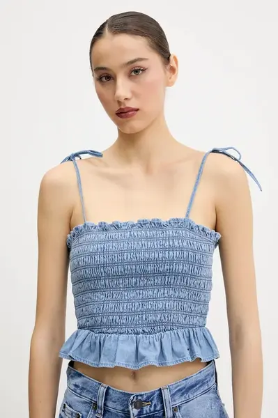 Bavlněný top Tommy Jeans