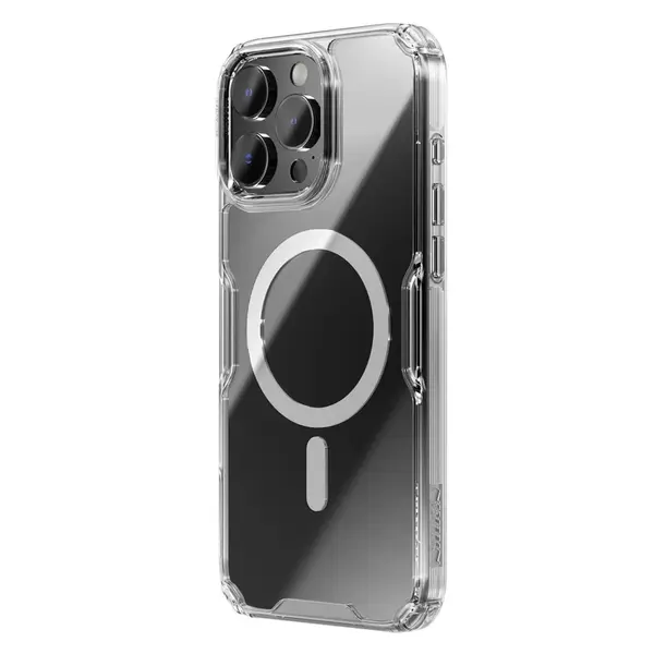 Zadní kryt Nillkin Nature TPU PRO Magnetic pro Apple iPhone 16 Pro Max, transparentní