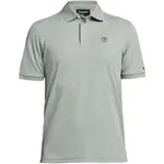 TENSON TXLITE MELANGE POLO Pánské funkční polo triko, světle zelená, velikost