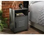 Noční stolek Puerto, tmavě šedý