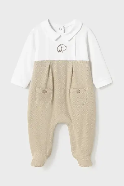 Kojenecké bavlněné dupačky Mayoral Newborn 1704