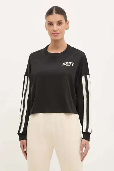 DKNY  Bavlněné tričko s dlouhým rukávem