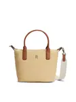 TOMMY HILFIGER Kabelka 'Popette'  béžová / hnedá / biela