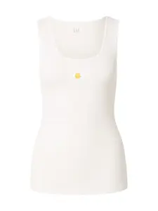 GAP Top  žltá / biela