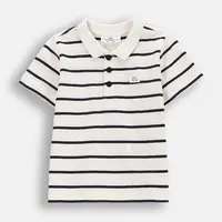 Dětská bavlněná polokošile Coccodrillo béžová barva, vzorovaná, HOLIDAY SPLASH BOY NEWBORN