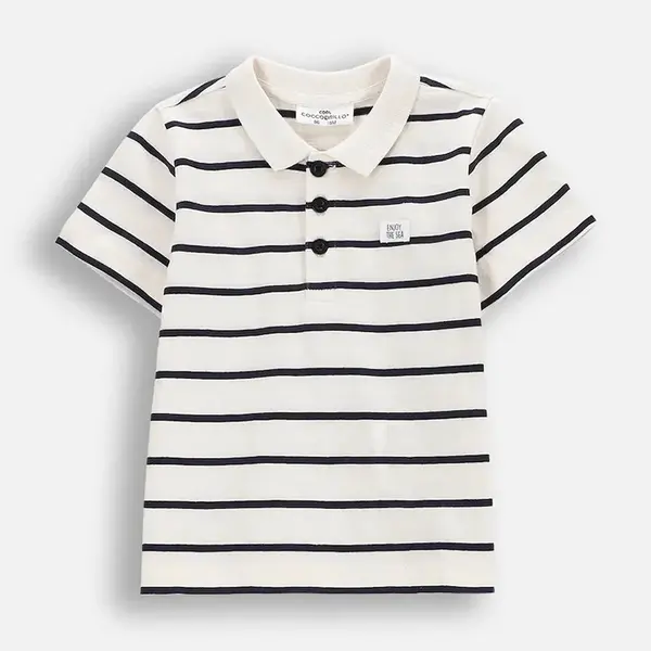 Dětská bavlněná polokošile Coccodrillo