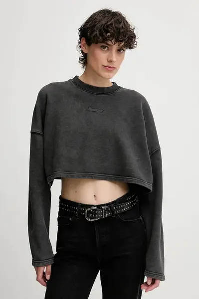 Bavlněná mikina Hugo Blue Derissa_B