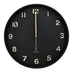 Ambia Home RÁDIEM ŘÍZENÉ HODINY černá