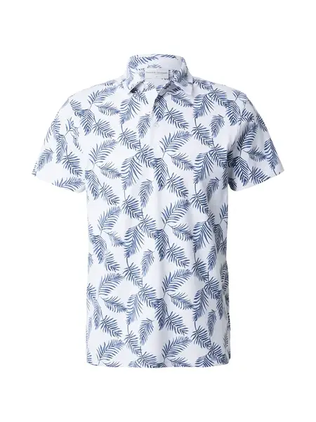 Bruun & Stengade Košeľa 'Ithaca'  modrá / biela