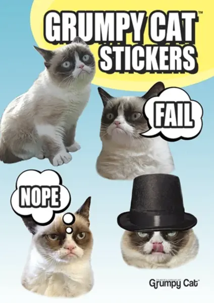 Grumpy Cat Stickers - Grumpy Cat