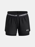 Dívčí kraťasy Under Armour UA Tech Play Up 2n1 Short-BLK - Holky