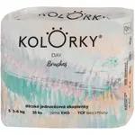 Kolorky Day Brushes jednorazové EKO plienky veľkosť S 3-6 Kg 25 ks